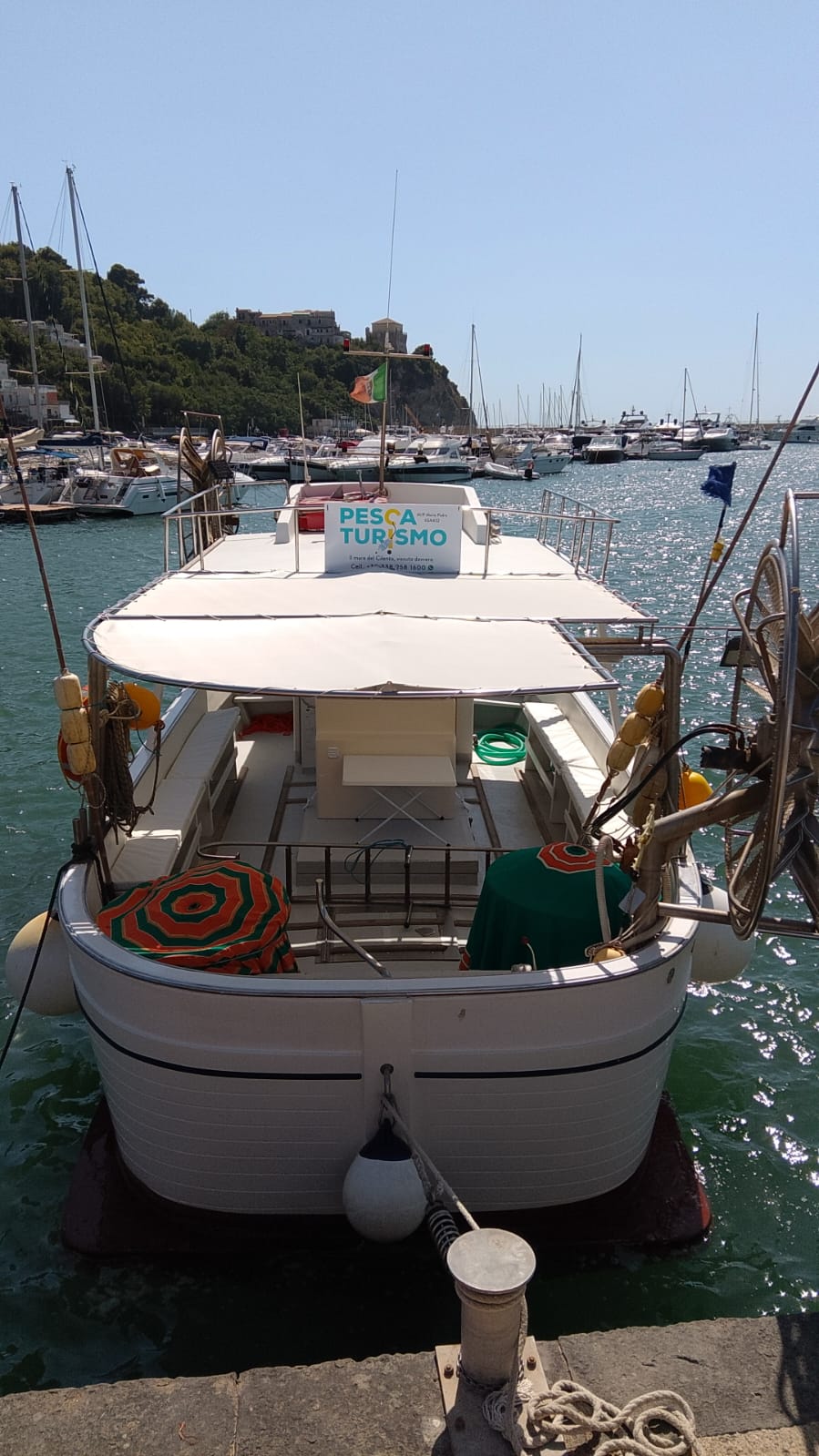 Barca da escursione Cilento